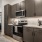 Kitchen with Stainless Steel Appliances