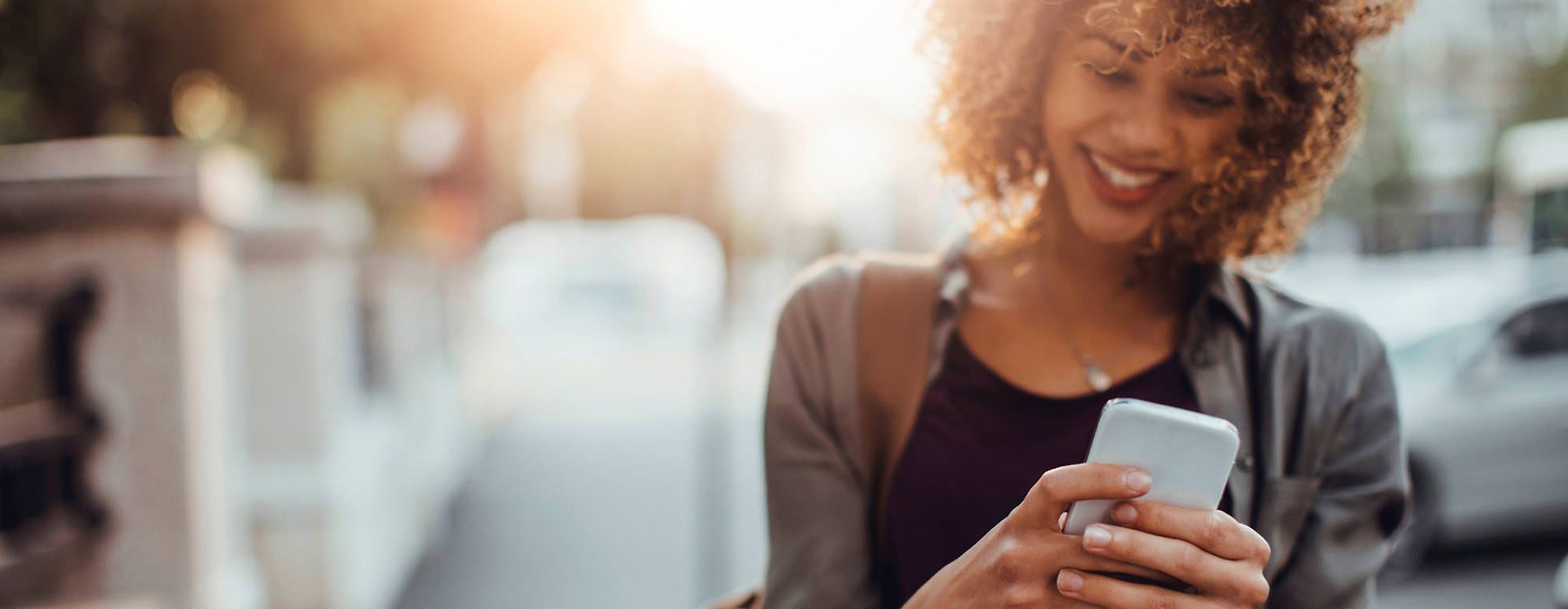 woman on cell phone